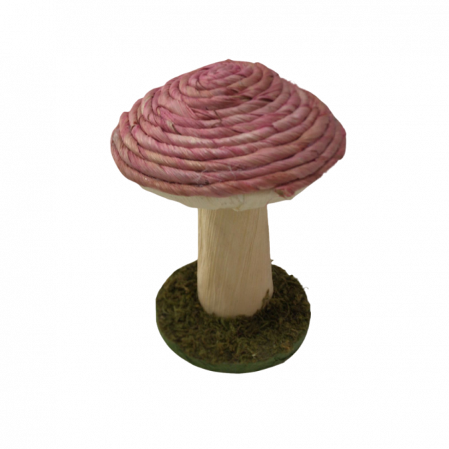 Mini Cogumelo Rosa