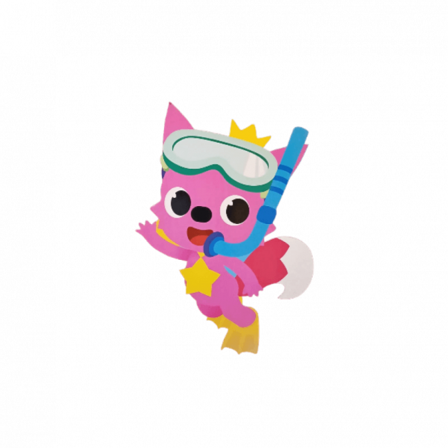 Totem Baby Shark (Raposa Pinkfong)