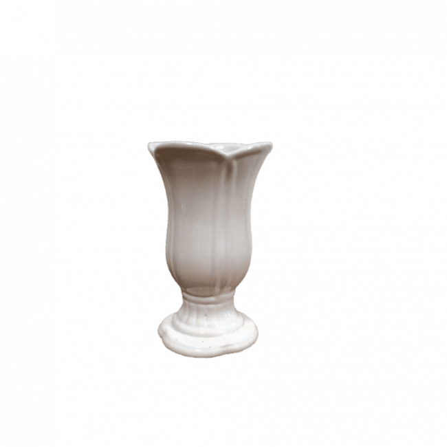 Vaso Branco Tulipa P