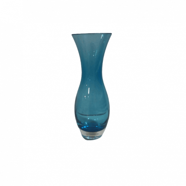 Vaso de Vidro Azul