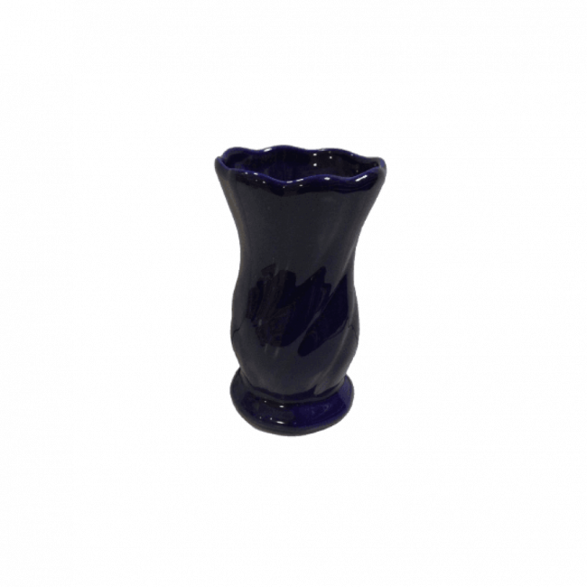 Vaso Decorativo Azul Escuro