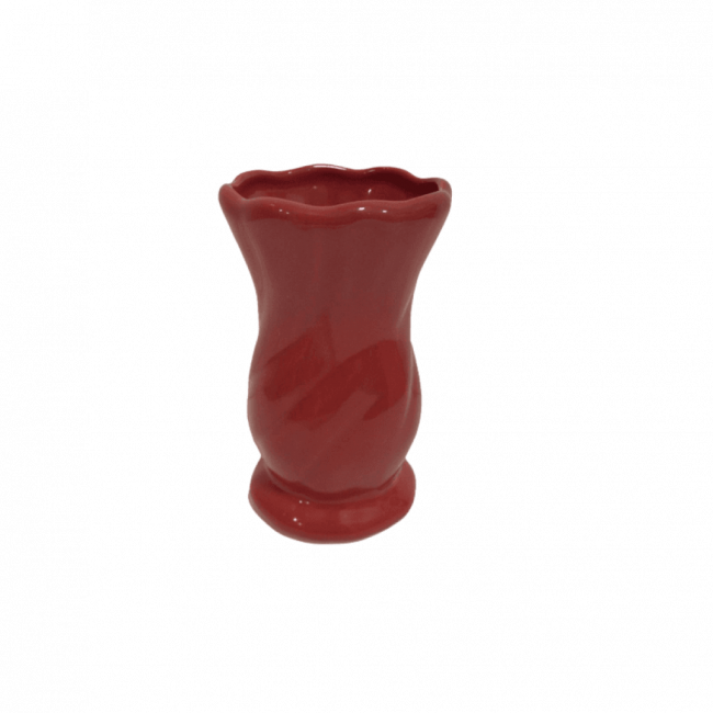 Vaso Decorativo Vermelho