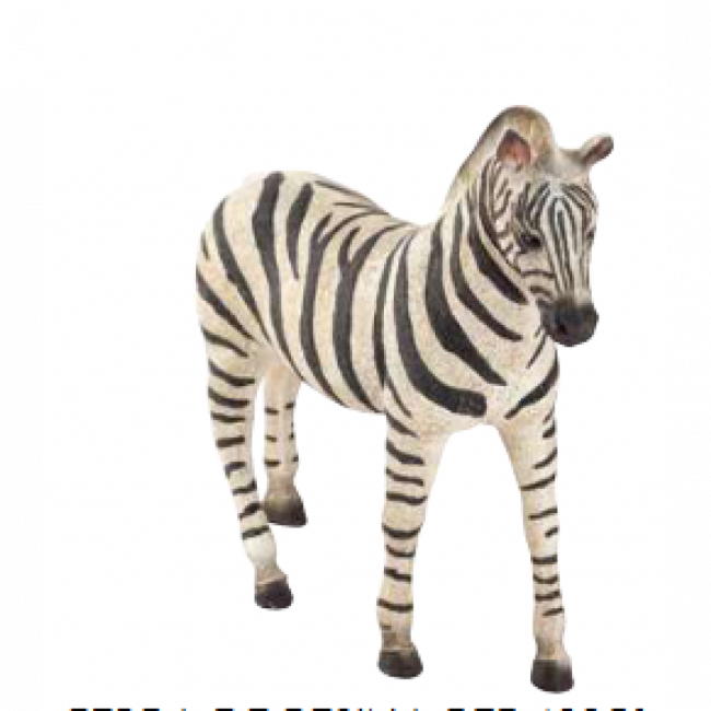 Zebra de Resina