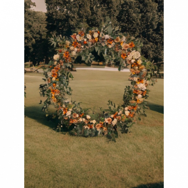 Arco com flores