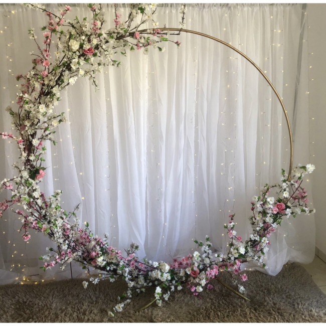 Arco com flores