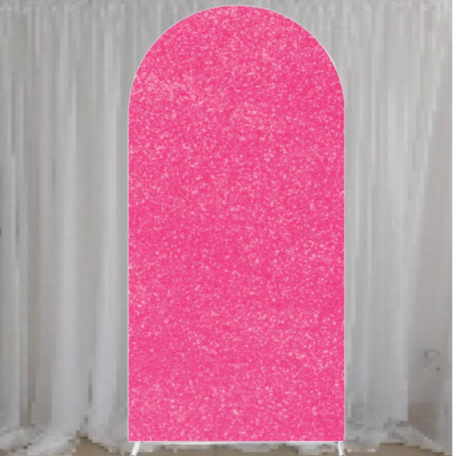 Painel romano sublimado Pink glitter