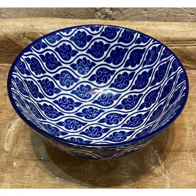 BOWL AZUL/BRANCO