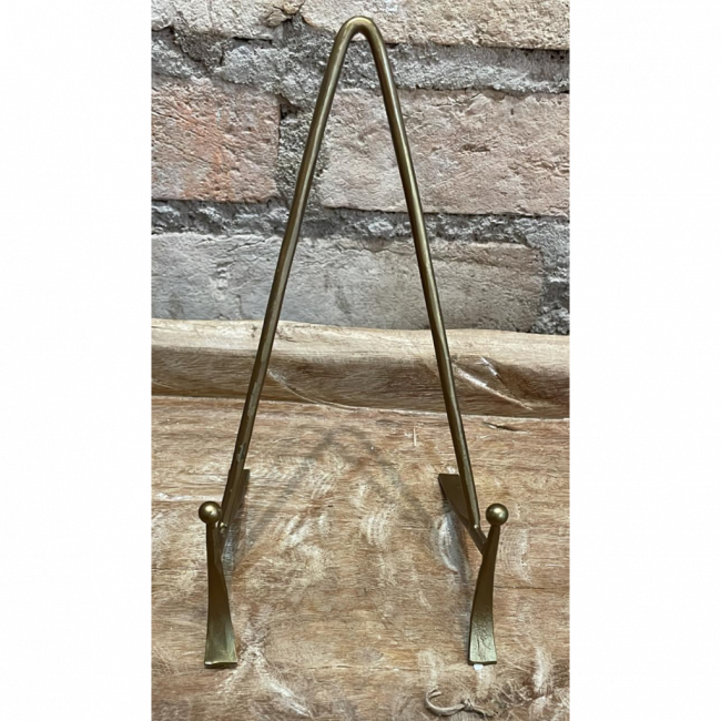 SUPORTE CAVALETE DOURADO