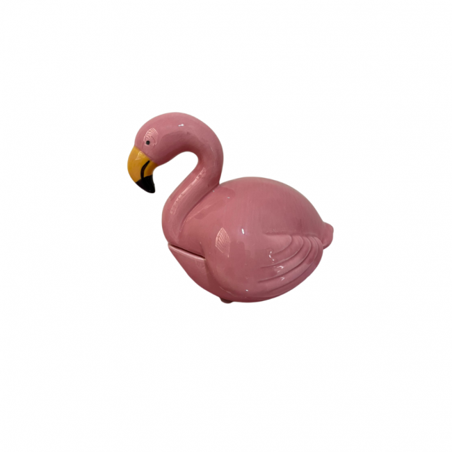 Potiche Decorativa Flamingo
