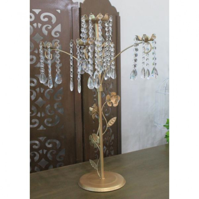 CANDELABRO MINI FLORES