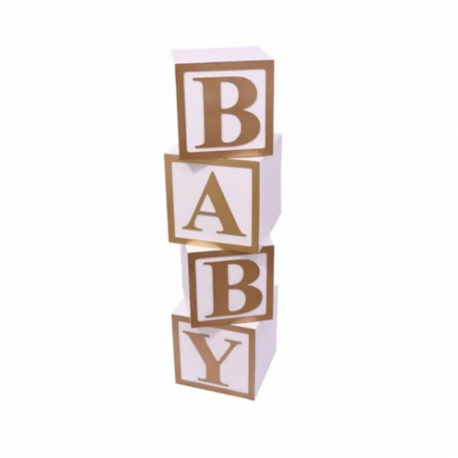 CUBOS NOME BABY 40X40