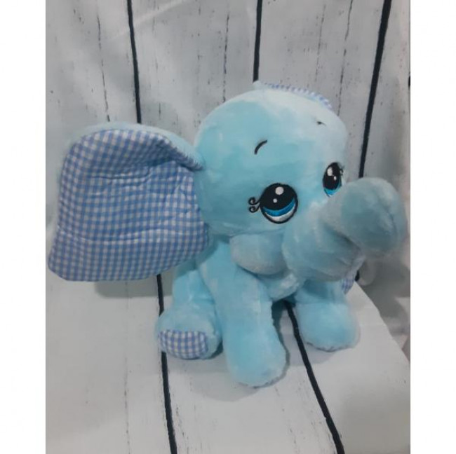 ELEFANTE PELUCIA AZUL