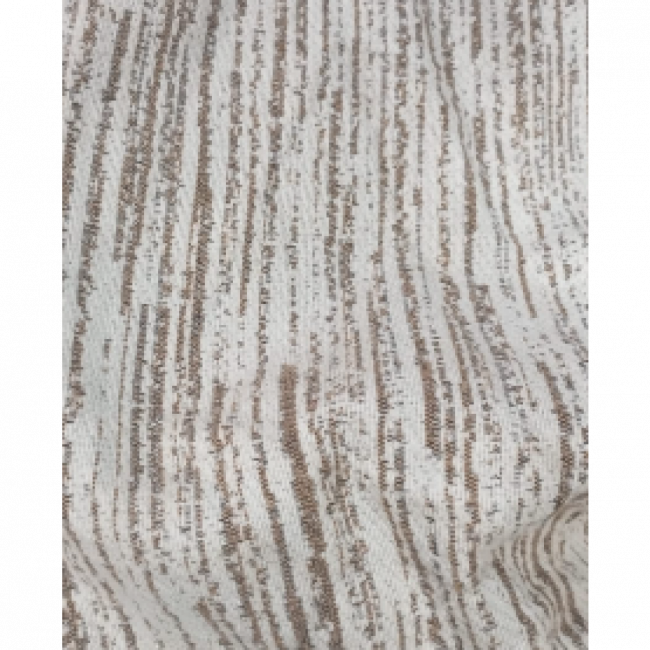 TAPETE RISCADO BRANCO MARRON 3,00X1,50