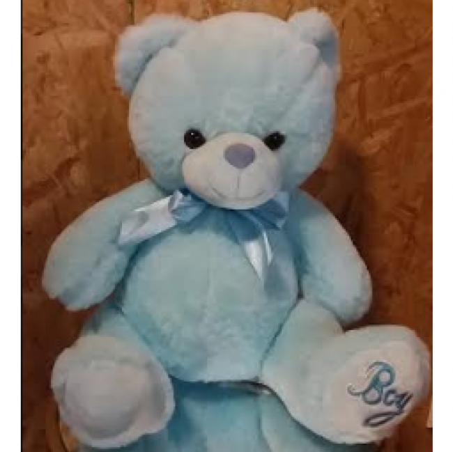 URSO PELÚCIA AZUL BEBÊ