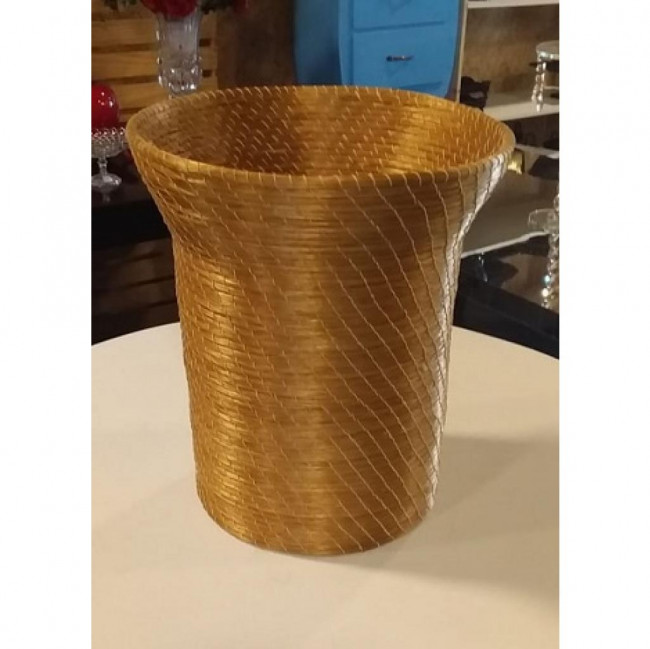 VASO ALTO CAMPIM DOURADO