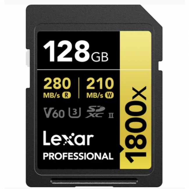 Cartão de Memória Lexar 128gb v60 (M)