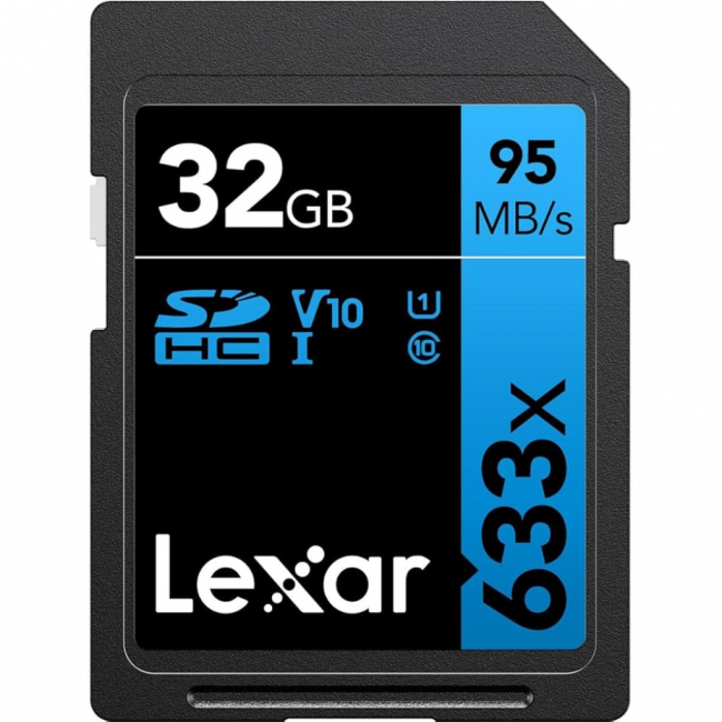 CARTÃO SD LEXAR 32GB V10