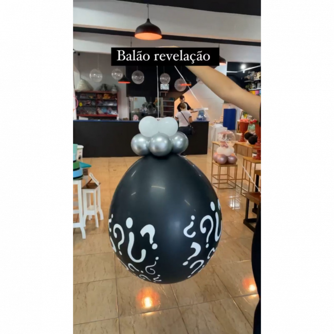 REVELAÇÃO - BALÃO DE PENDURAR (PRODUTO DE VENDA)