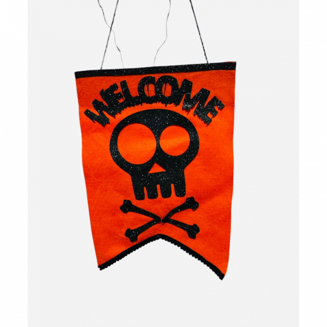 PLACA WELCOME HALLOWEEN