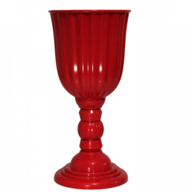 VASO DUBAI GRANDE VERMELHO