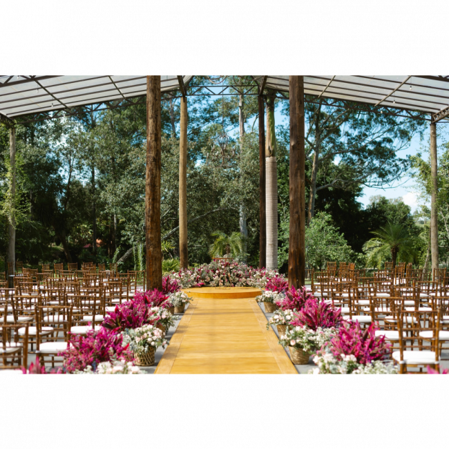 Passarela com Altar Redondo