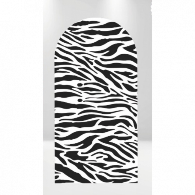 Capa Painel Oval Zebra