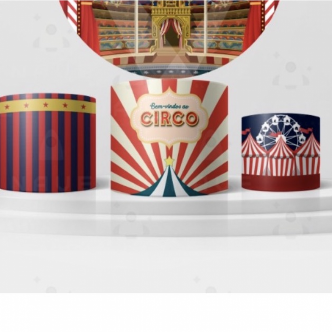 Capa Trio de Cilindros Circo