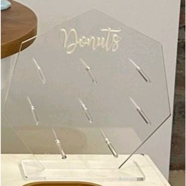 Display Acrílico para Donuts 2