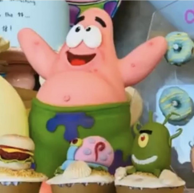 Patrick Bob Esponja Biscuit