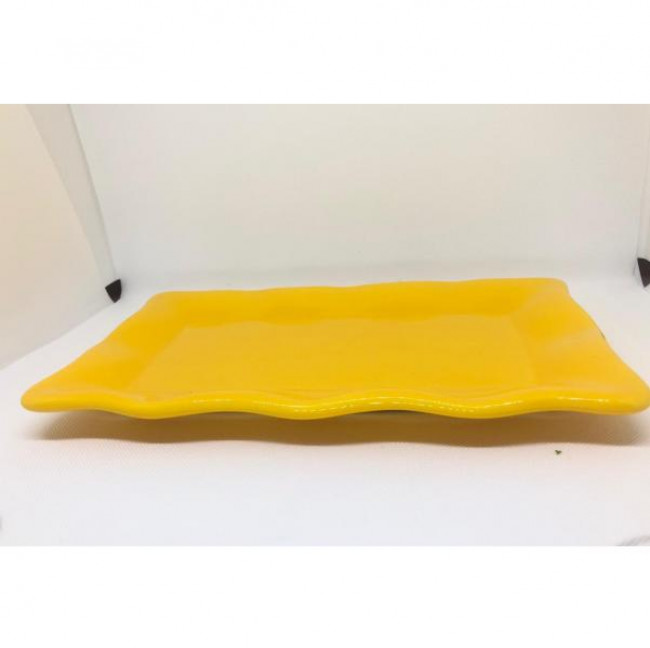 Suporte Wave Retangular Amarelo