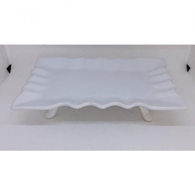 Suporte Frisado Retangular Branco