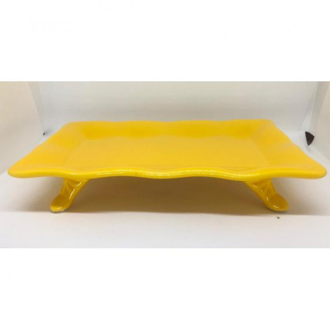 Suporte Wave Retangular Pé amarelo