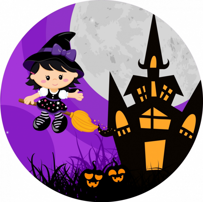 CAPA PAINEL 1,60 HALLOWEEN MENINA