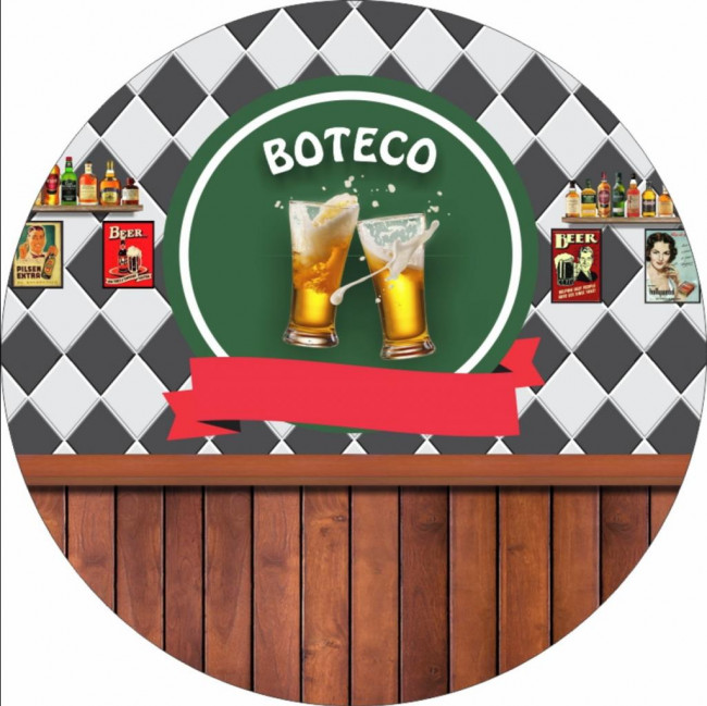 CAPA PAINEL BOTECO VERMELHO