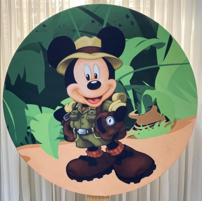 CAPA PAINEL MICKEY SAFARI