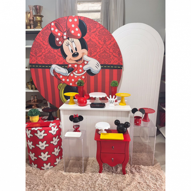 KIT 1 MINNIE VERMELHA