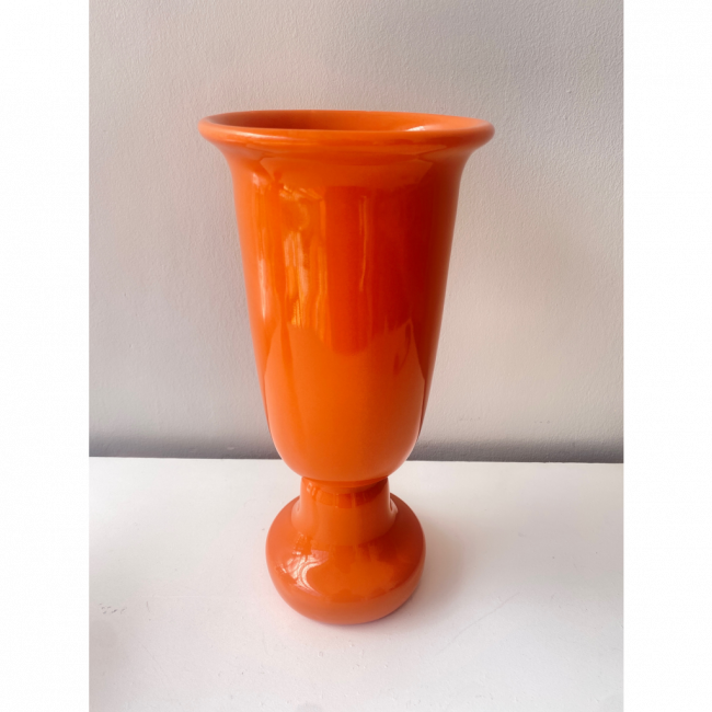 VASO CERÂMICA PARIS LARANJA