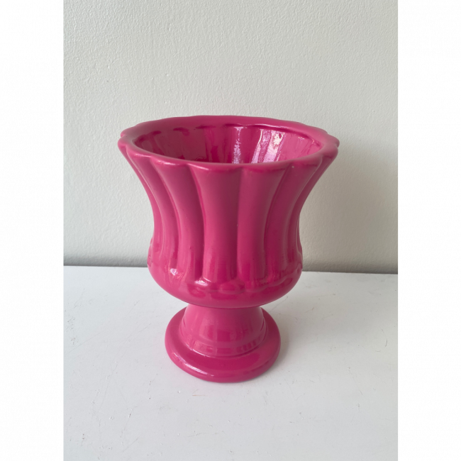 VASO ORQUÍDEA CERÂMICA PINK