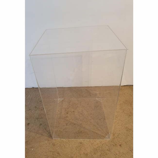 Cubo de Acrílico Tam P - Tam 60 cm de altura x 30 cm comprimento