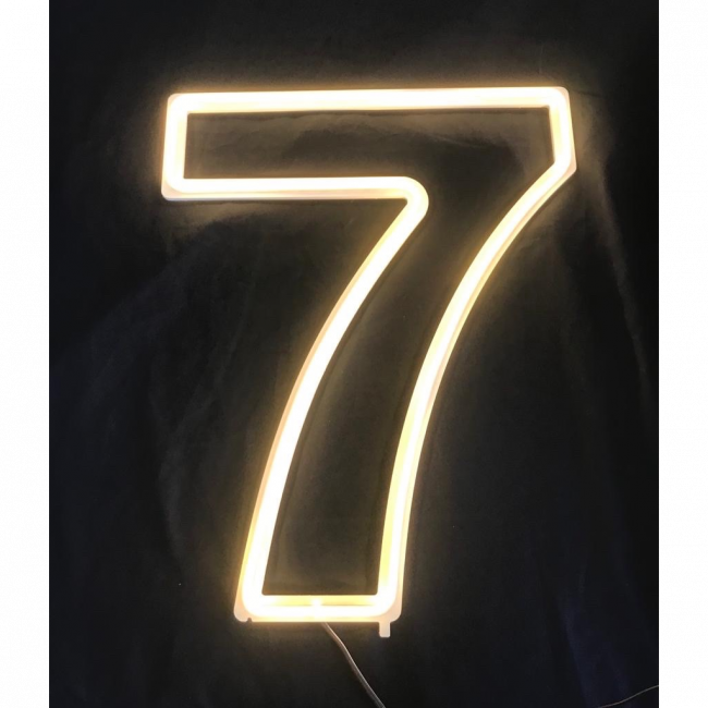 NUMERO 7 neon \