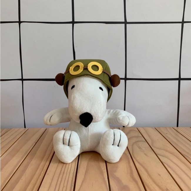 Boneco Snoopy aviador