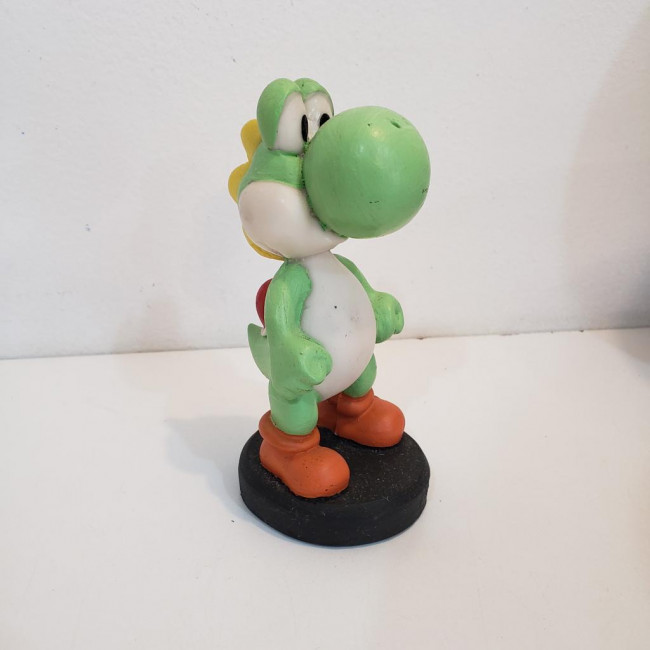 Boneco Yoshi Super Mario Bros biscuit verde