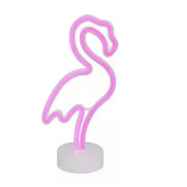 Flamingo luminoso neon