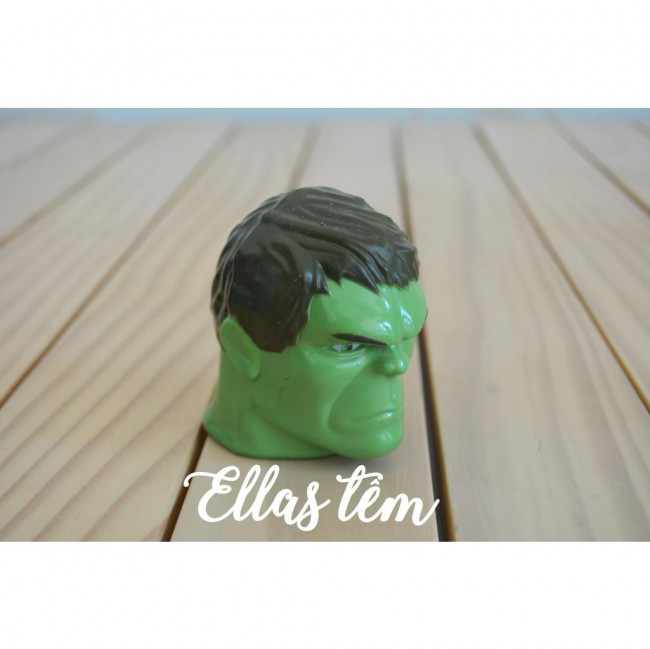 Mini cabeça Hulk