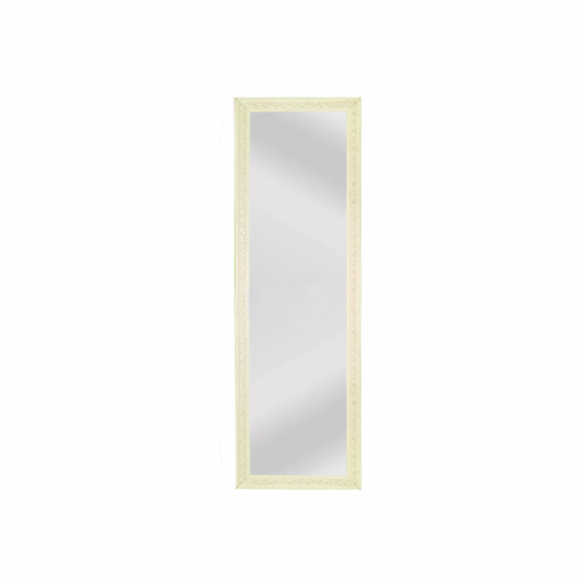 Espelho Dinamarca 48cm x 1.55m alt, branco
