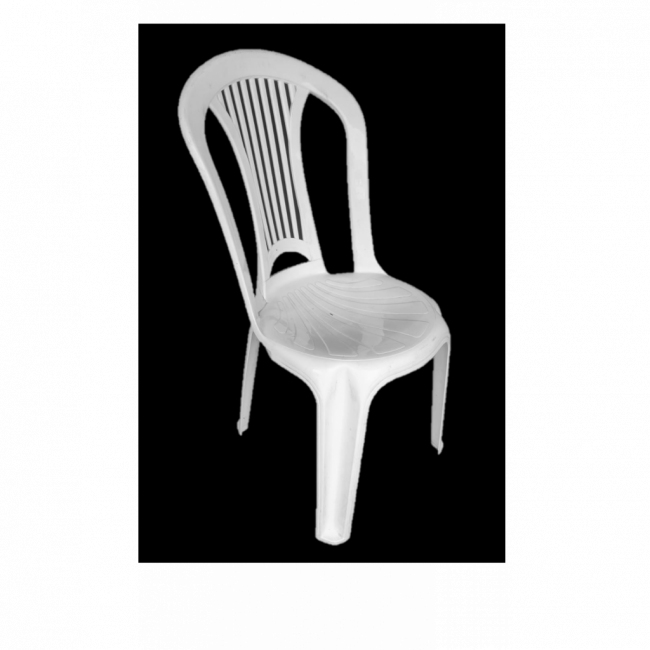 Cadeira Plástico Bistro Branca