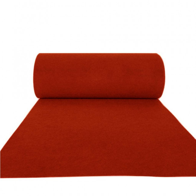 Passadeira Carpete Vermelha 1000cm