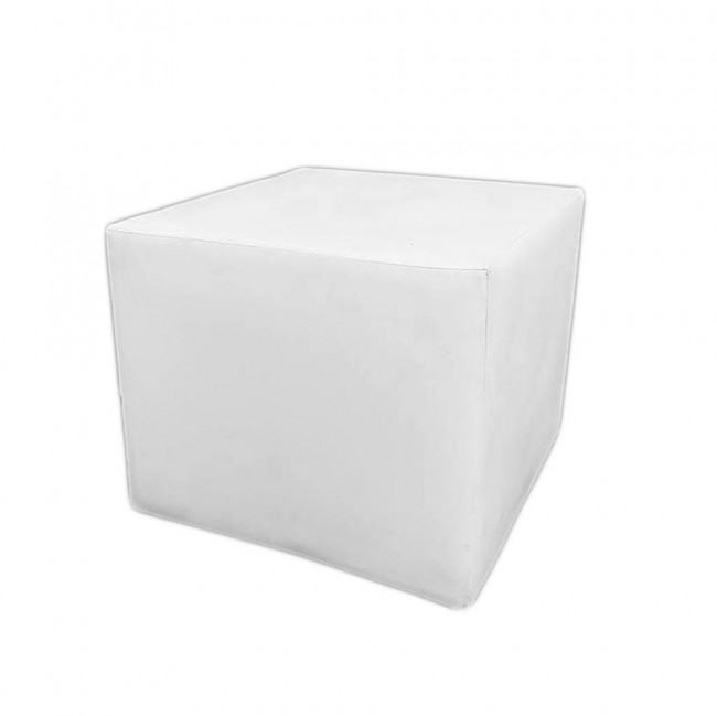 Pufão Quadrado Branco 60cm