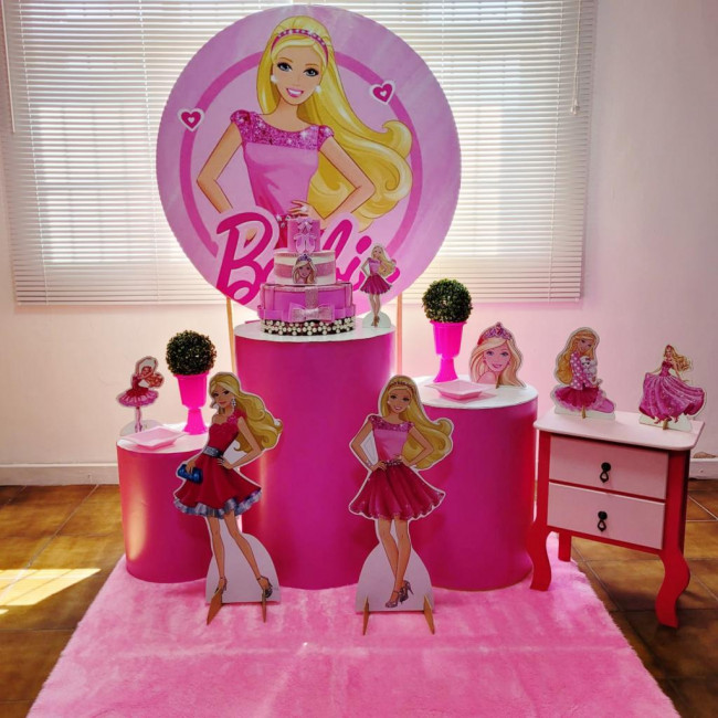 Decoração Barbie Casual ( modelo 6 )