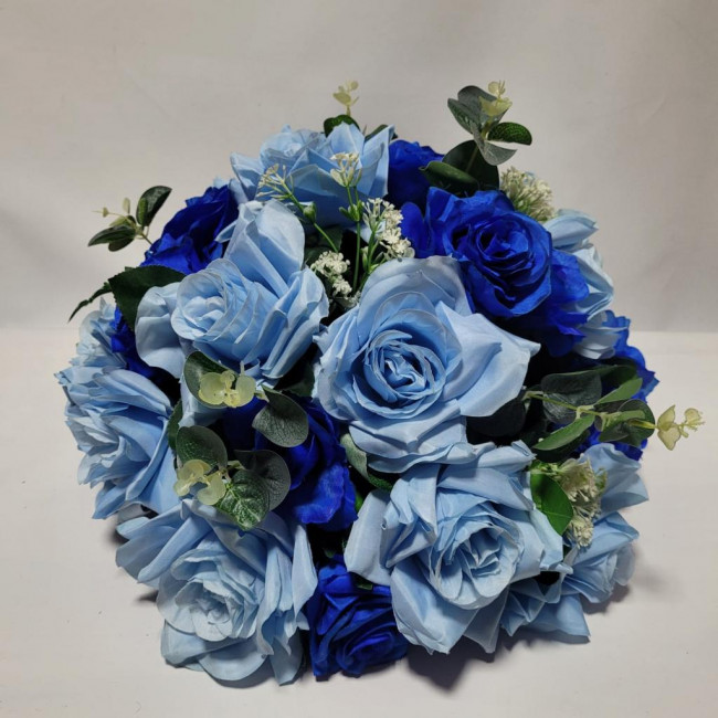 Arranjo de flor azul G (Artificial)